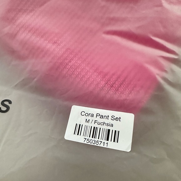 HANIFA PINK CORA PANT SET - Picture 5 of 7